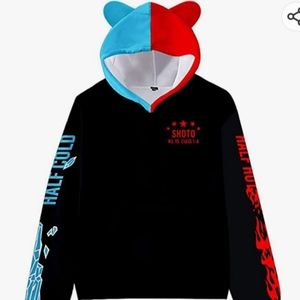 Cross listed Todoroki Shoto Anime Cosplay Hoodie